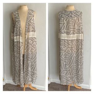 Maurices duster cardigan size 2x/3x